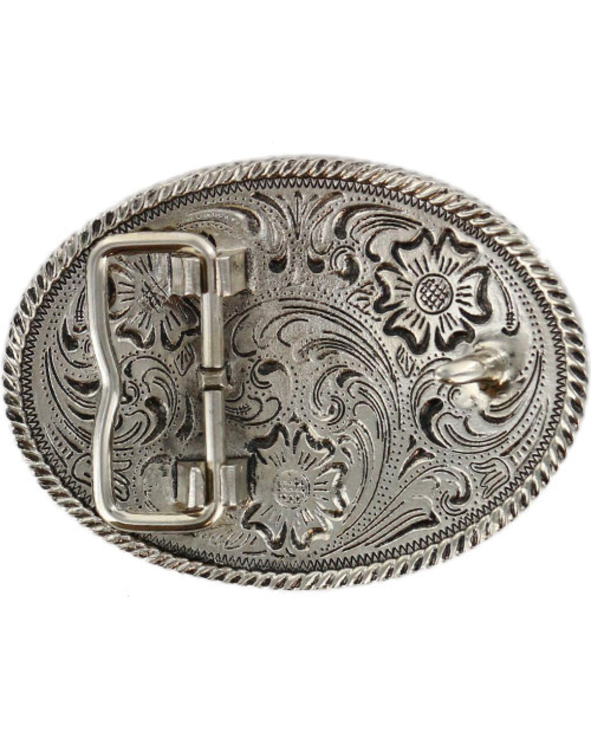 Boys' Dual-Tone Horse Belt Buckle