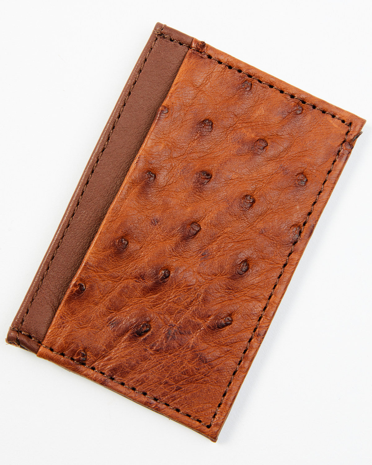 Men's Credit Card Ostrich Wallet