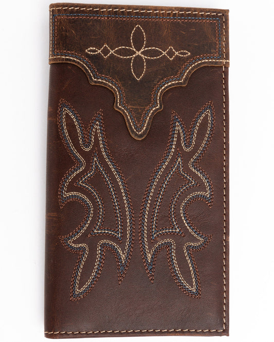 Men's Rodeo Stitched Leather Wallet