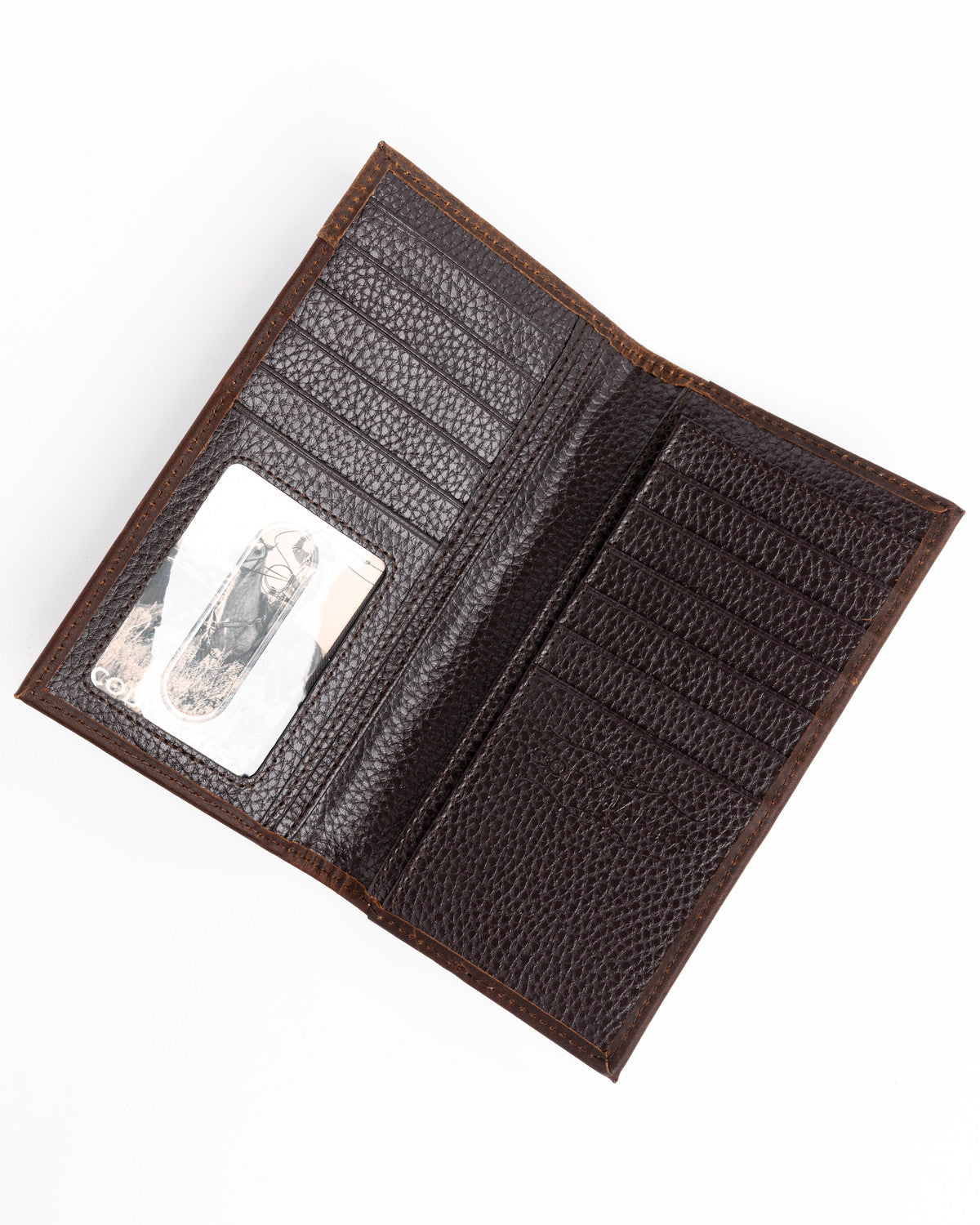 Men's Rodeo Stitched Leather Wallet