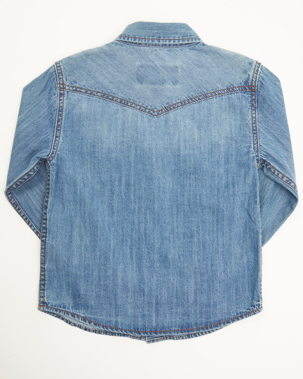 Toddler Boys' Foothill Denim Long Sleeve Pearl Snap Western