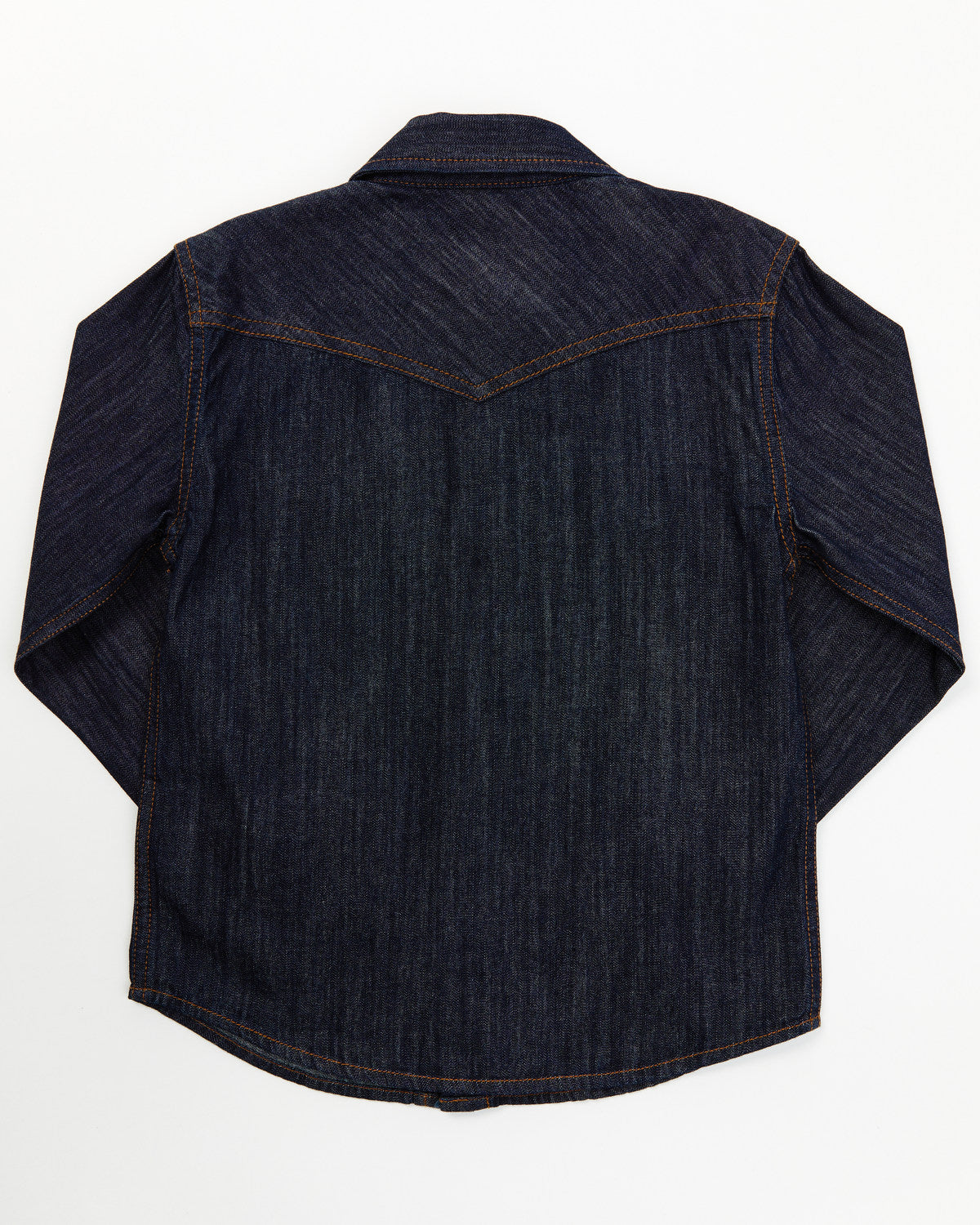 Toddler Boys' Foothill Denim Long Sleeve Pearl Snap Western