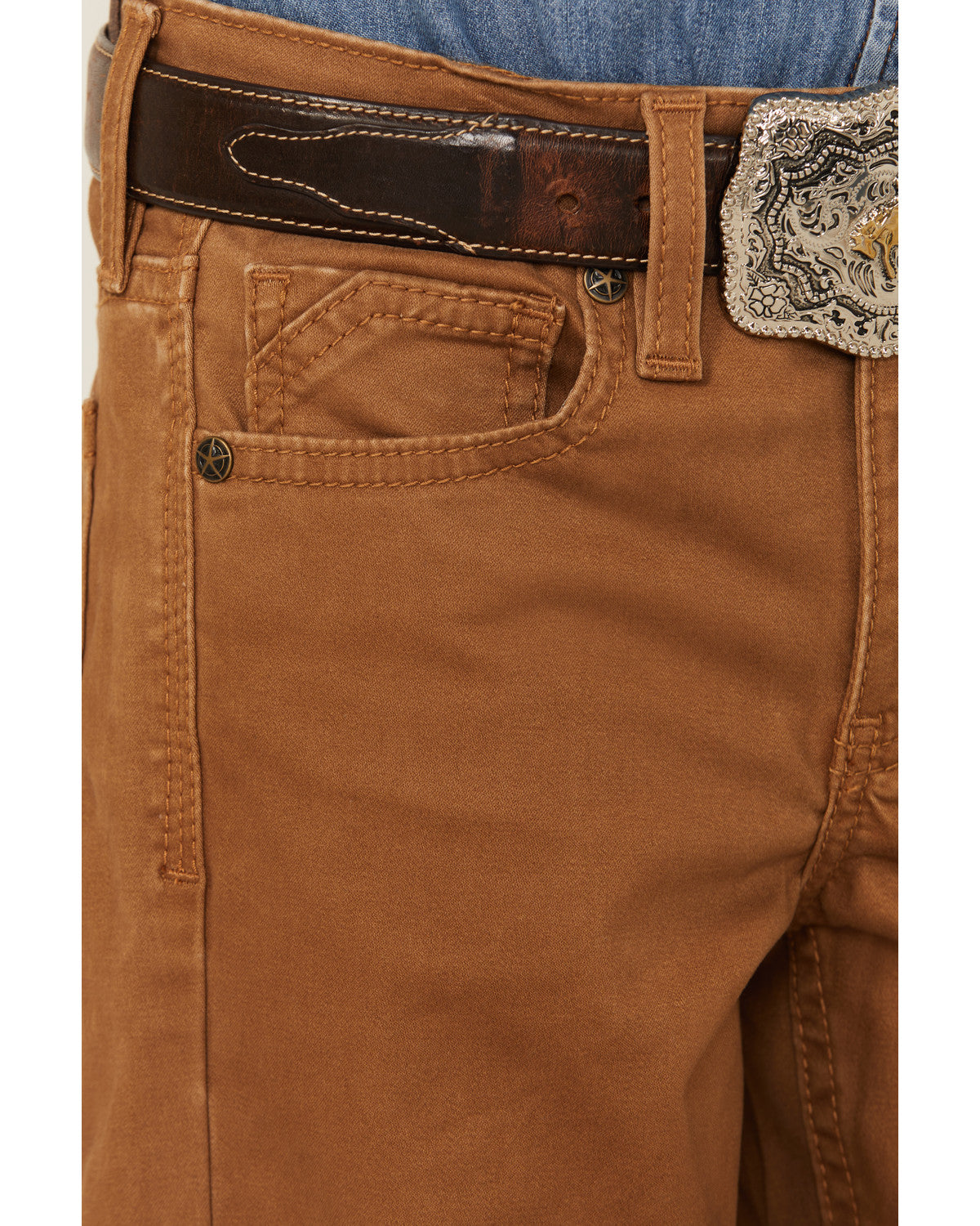 Boys' Benedetto Slim Bootcut Stretch Denim Jeans