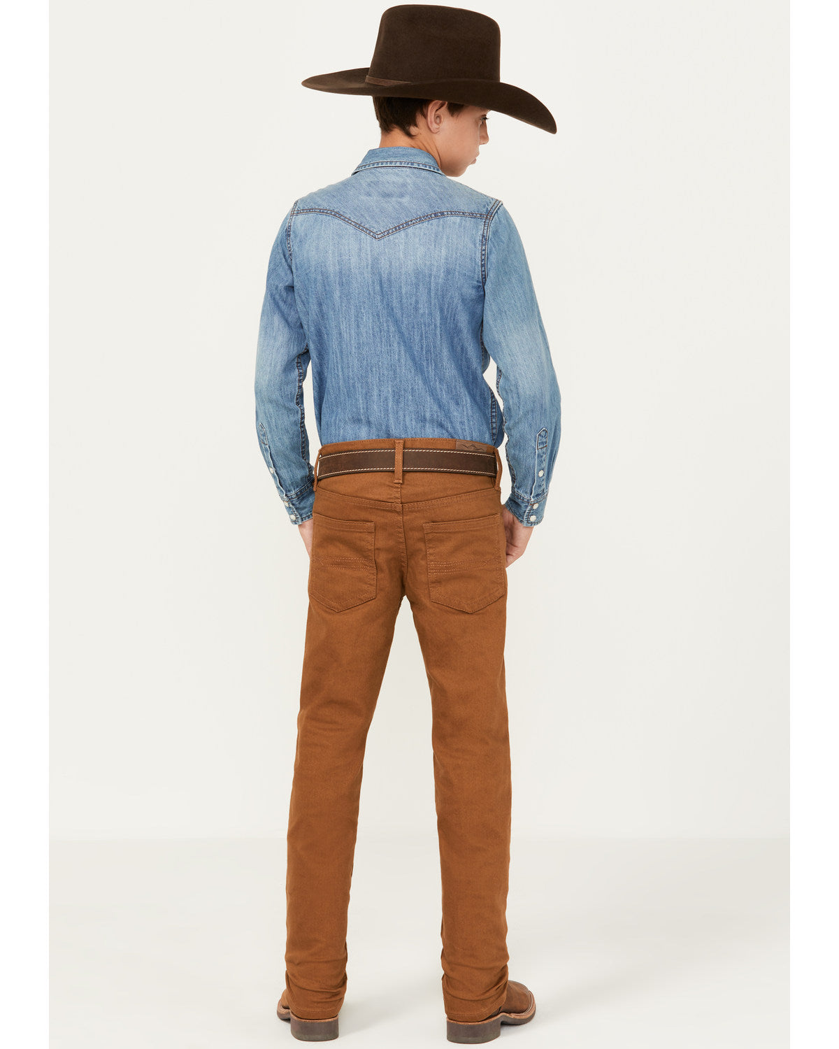 Boys' Rubber Slim Straight Stretch Jeans