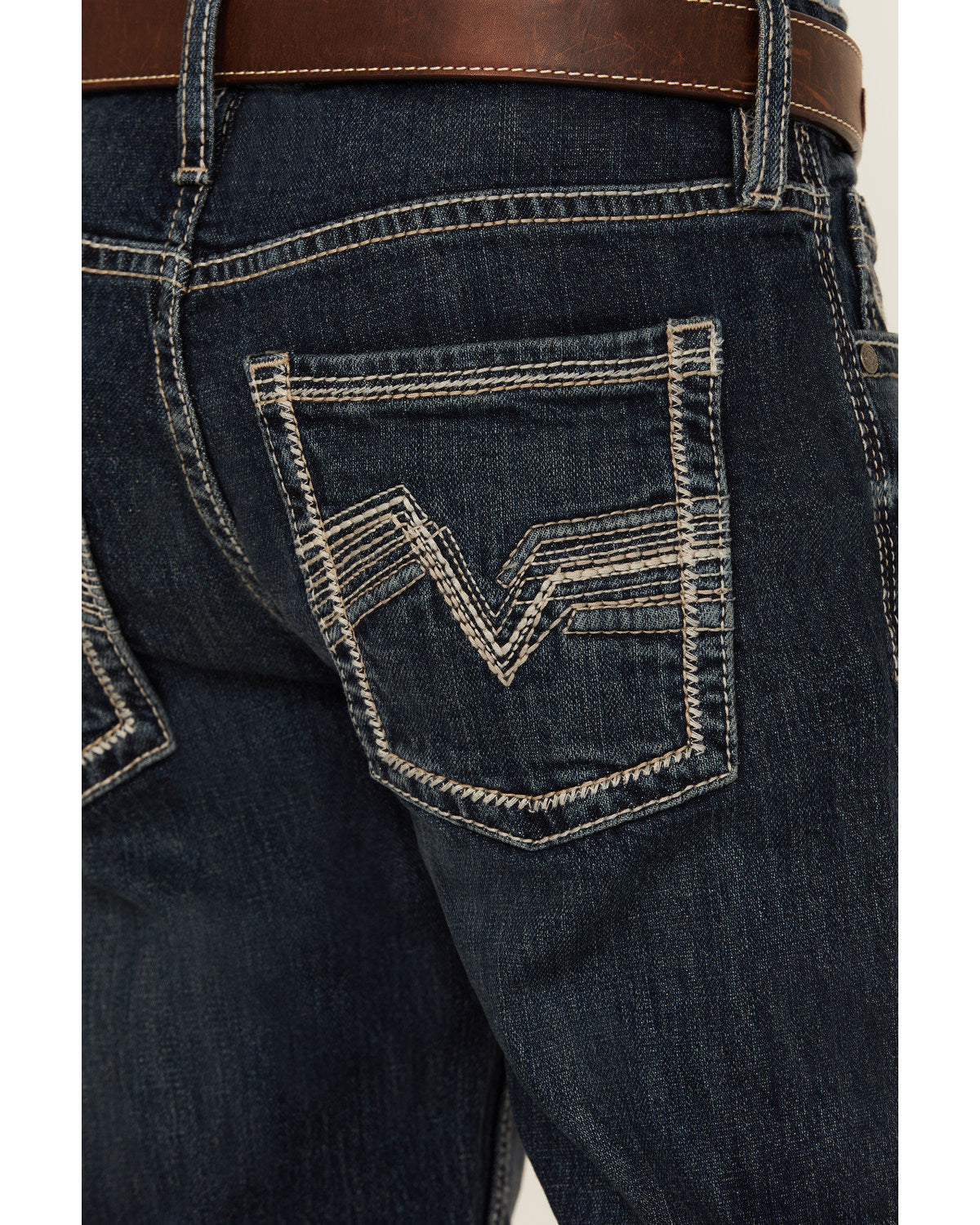 Boys' Dark Wash Moonlight Slim Stretch Bootcut Jeans
