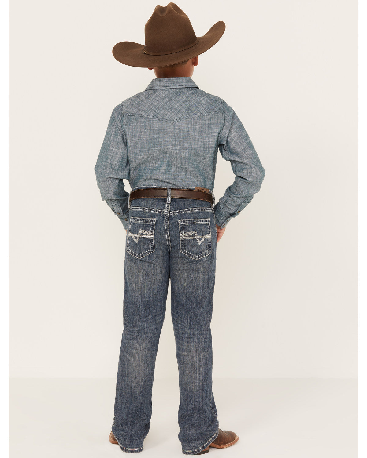 Boys' Stone Cold Wash Slim Boot Stretch Jeans