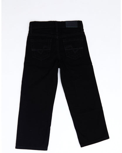 Boys' Night Rider Mid Rise Rigid Relaxed Bootcut Jeans - Si