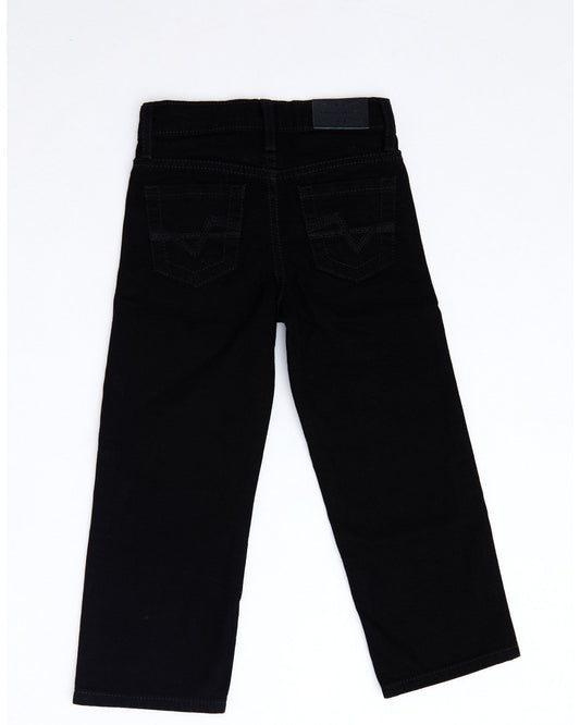 Boys' Night Rider Mid Rise Rigid Relaxed Bootcut Jeans - Si