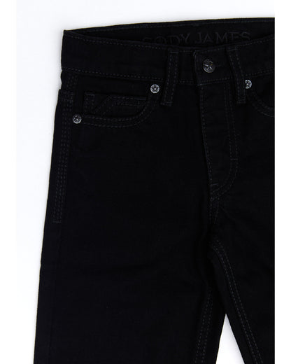 Boys' Night Rider Mid Rise Rigid Relaxed Bootcut Jeans - Si