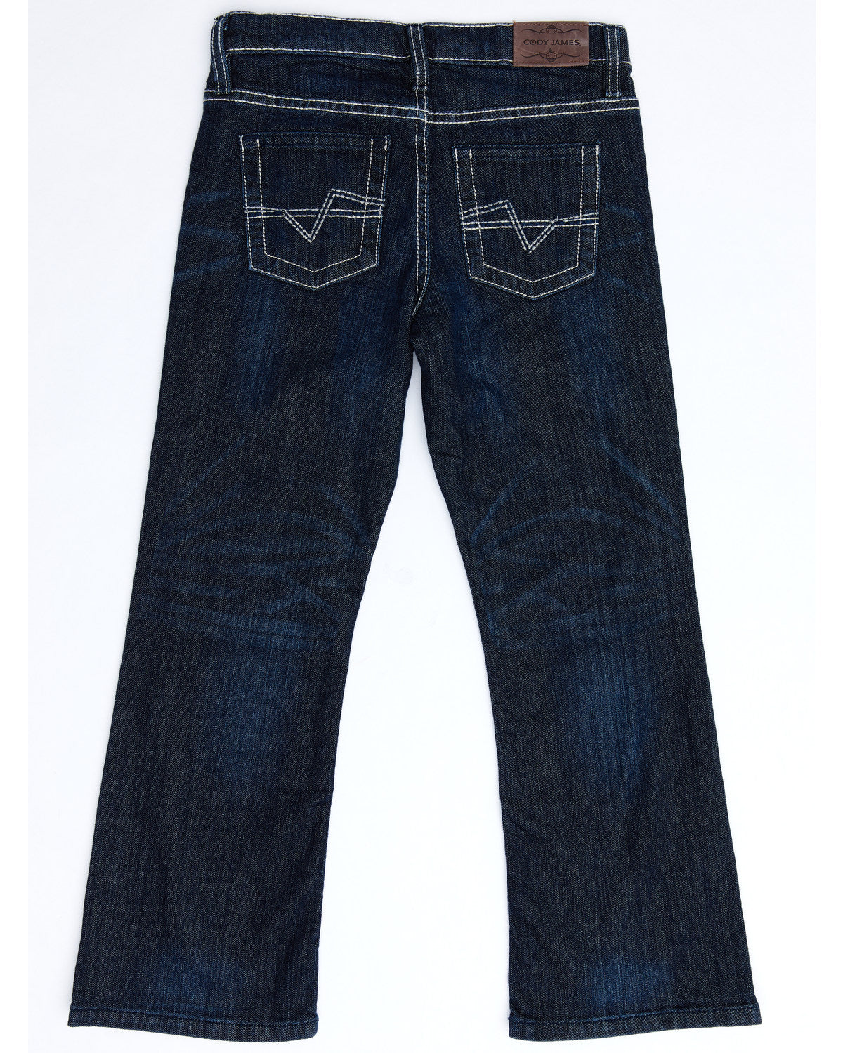 Boys' Night Hawk Medium Wash Mid Rise Stretch Relaxed Bootc