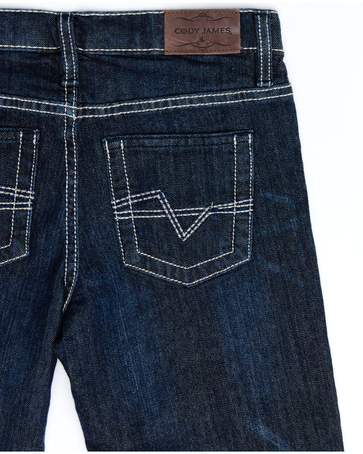 Boys' Night Hawk Medium Wash Mid Rise Stretch Relaxed Bootc