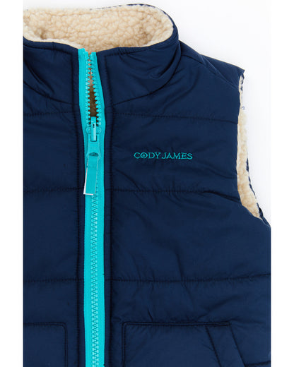 Toddler Boys' Reversible Puffer Vest
