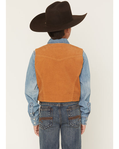 Boys' William Corduroy Western Vest