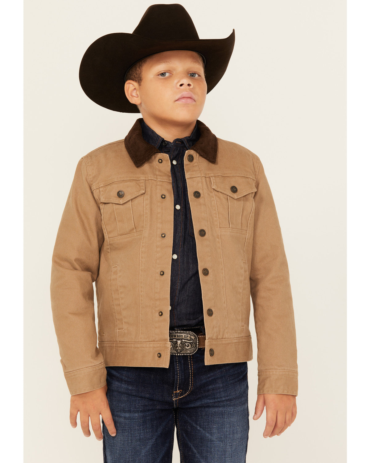 Boys' Ozark Washed Canvas Rancher Jacket