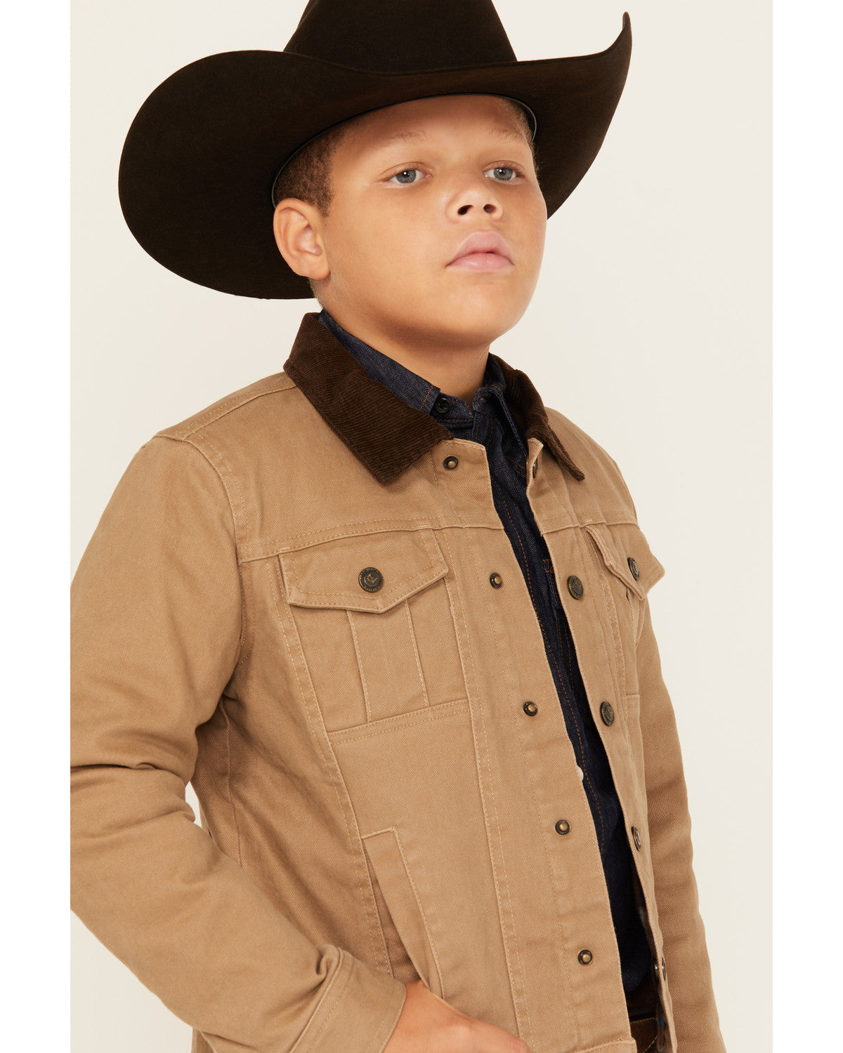 Boys' Ozark Washed Canvas Rancher Jacket
