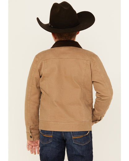 Boys' Ozark Washed Canvas Rancher Jacket