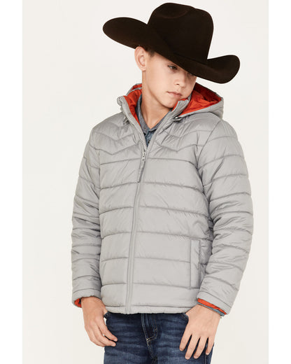 Boys' Hooded Puffer Jacket