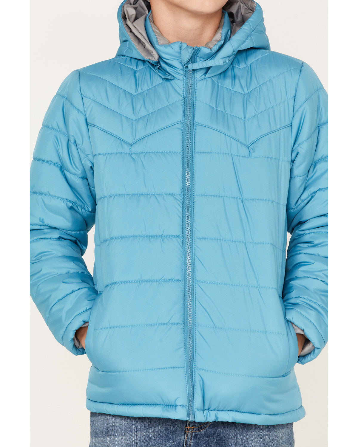 Boys' Hooded Puffer Jacket