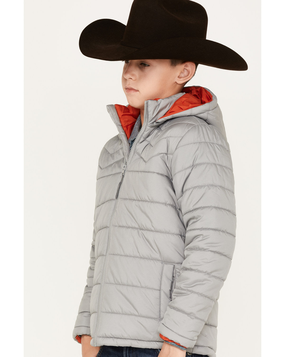 Boys' Hooded Puffer Jacket