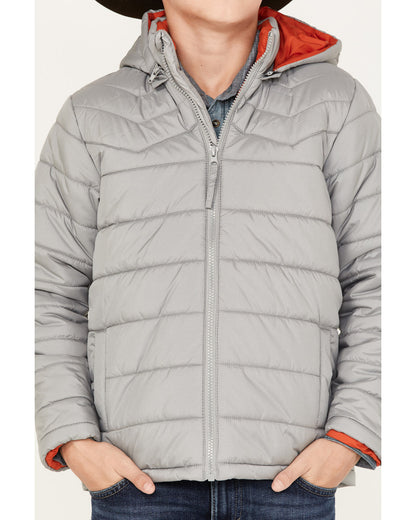 Boys' Hooded Puffer Jacket