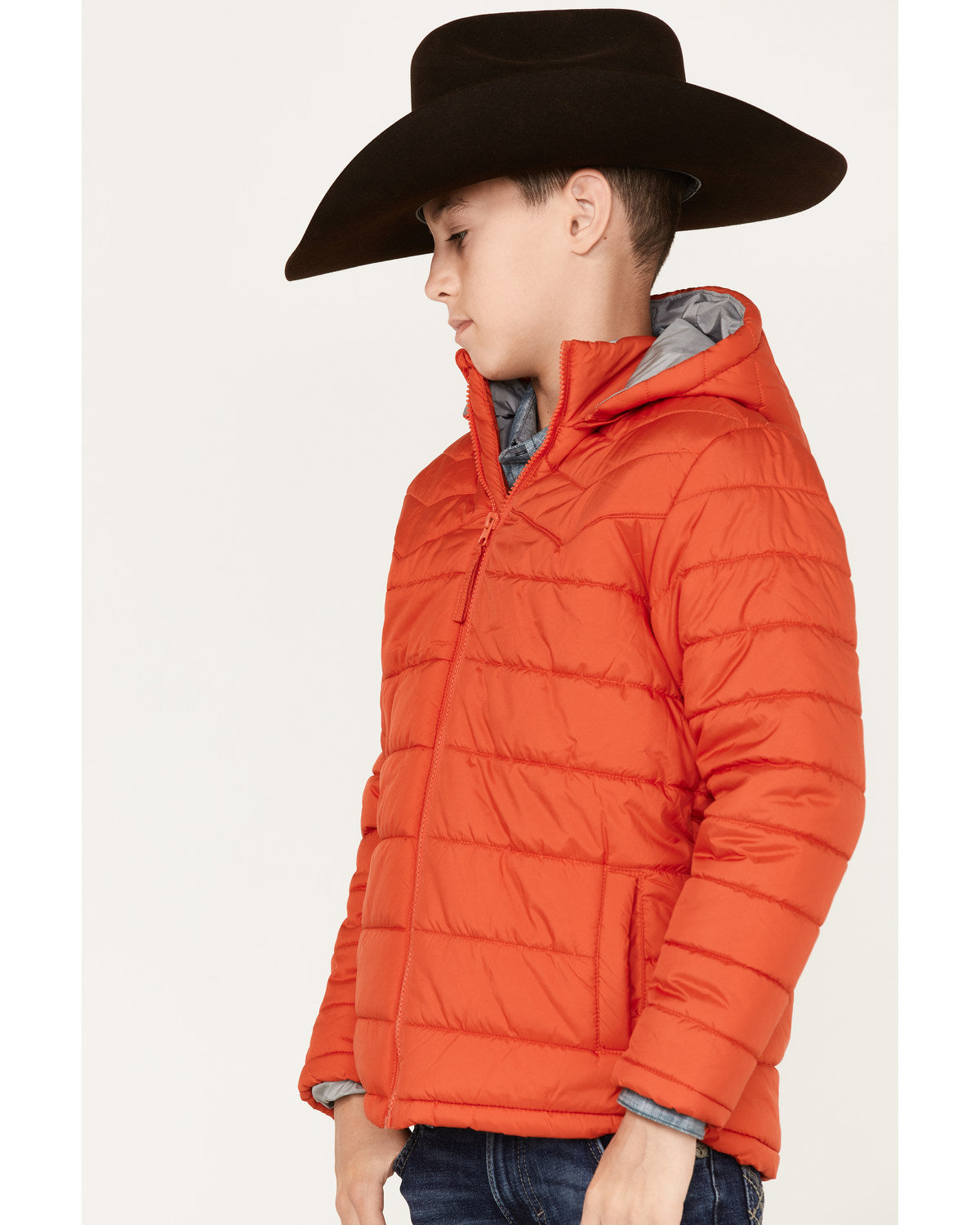 Boys' Hooded Puffer Jacket
