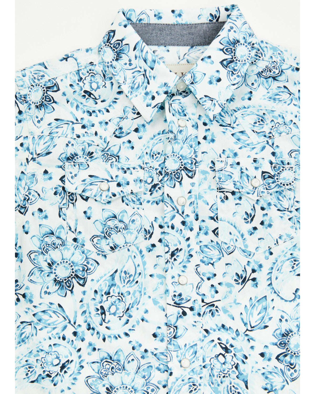 Toddler Boys' Frontier Threads Paisley Print Short Sleeve S