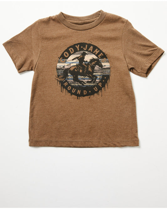 Toddler Boys' Rodeo Round Up Short Sleeve Graphic T-Shirt
