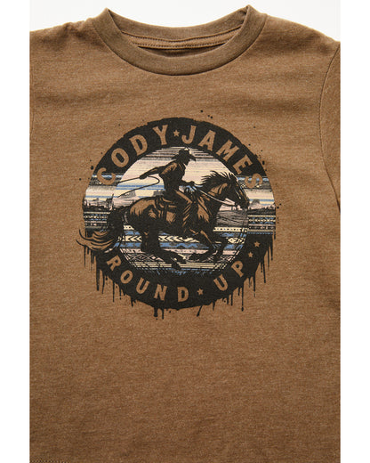 Toddler Boys' Rodeo Round Up Short Sleeve Graphic T-Shirt