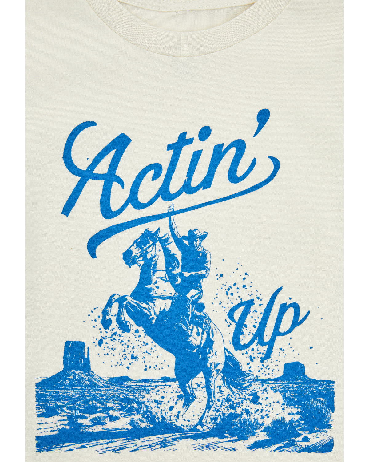 Toddler Boys' Actin' Up Short Sleeve Graphic T-Shirt