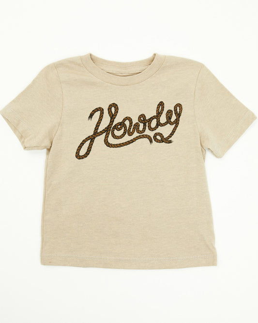 Toddler Boys' Howdy Short Sleeve Graphic T-Shirt
