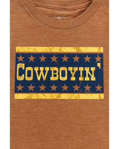 Toddler Boys' Cowboyin' Short Sleeve Graphic T-Shirt