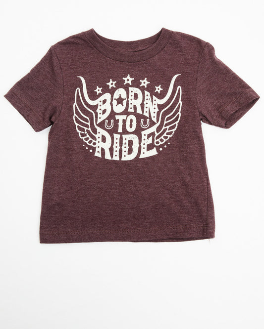 Toddler Boys' Born To Ride Short Sleeve Graphic Tee