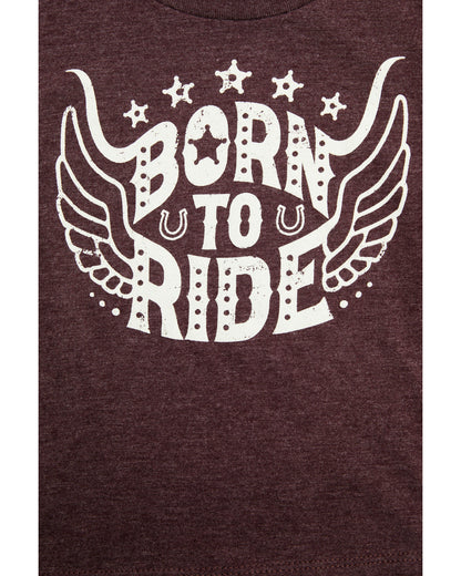 Toddler Boys' Born To Ride Short Sleeve Graphic Tee