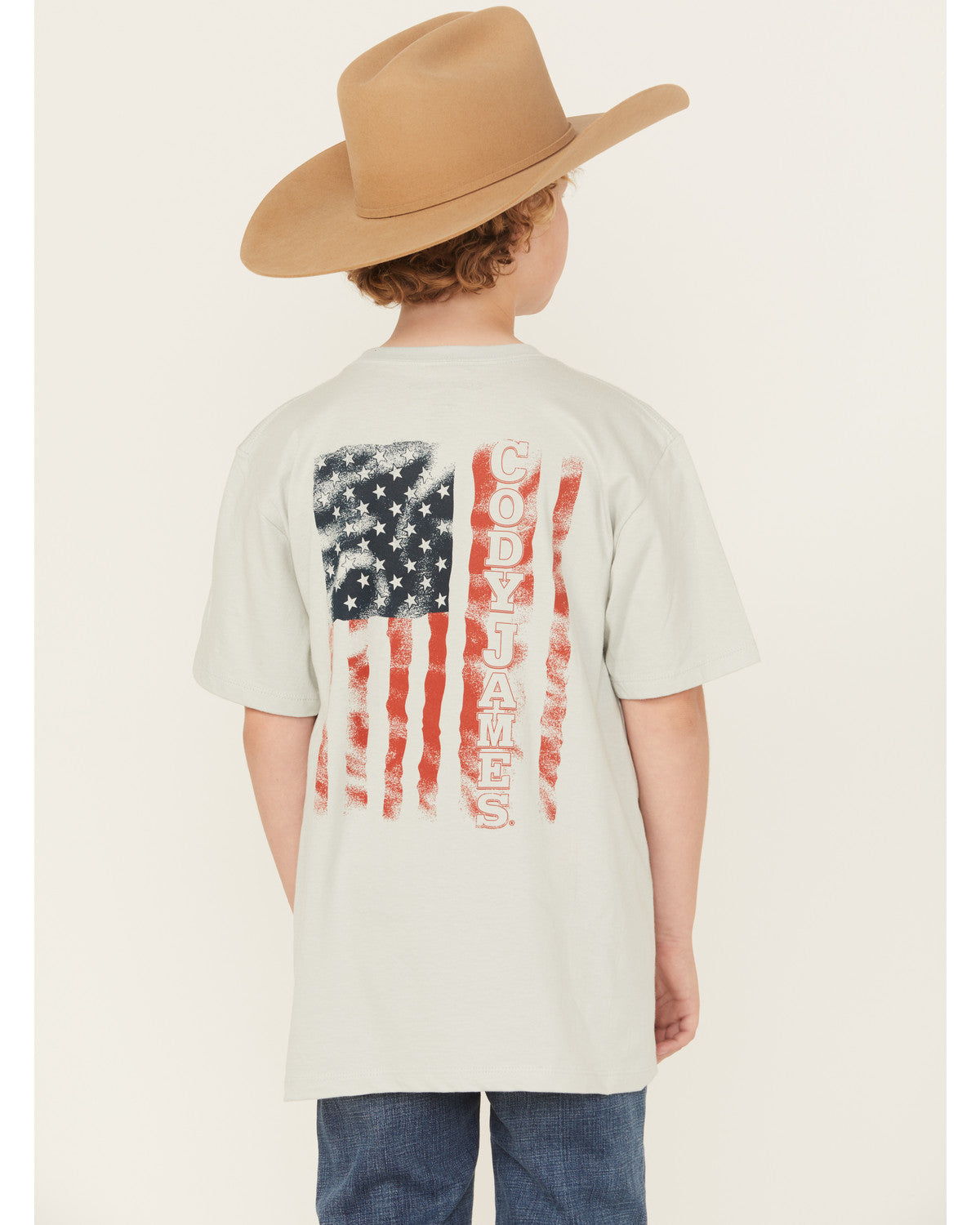 Boys' Rugged Flag Short Sleeve T-Shirt