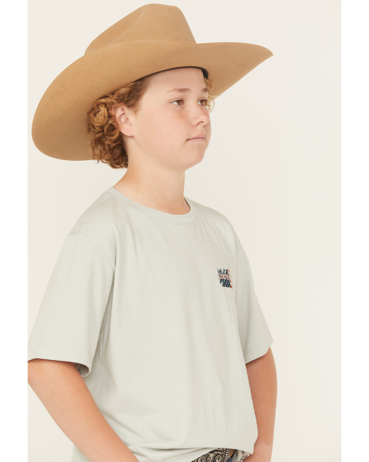 Boys' Rugged Flag Short Sleeve T-Shirt