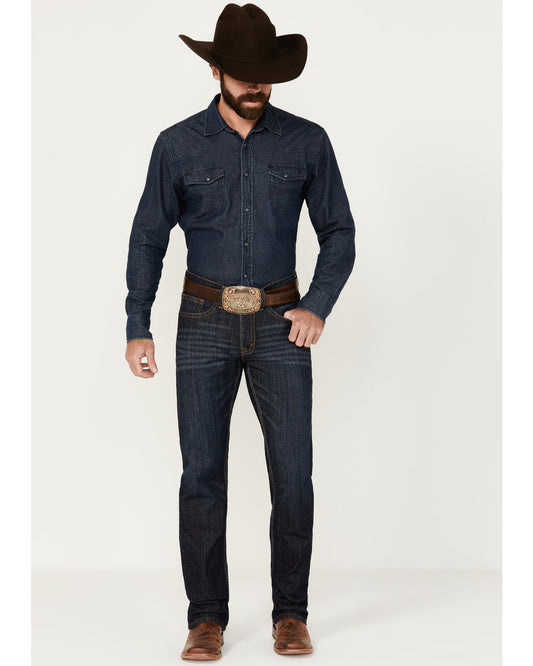 Men's Night Hawk Wash Jackson Slim Straight Stretch Denim J