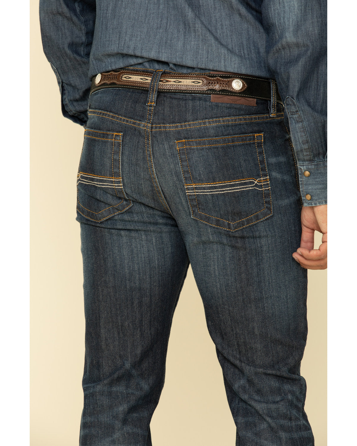 Men's Night Hawk Wash Jackson Slim Straight Stretch Denim J