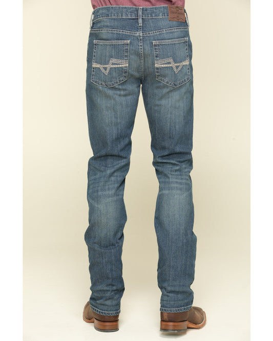 Men's Stone Cold Wash Jackson Slim Straight Stretch Denim J