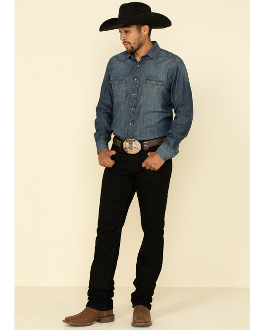 Men's Night Rider Wash Jackson Slim Straight Stretch Denim