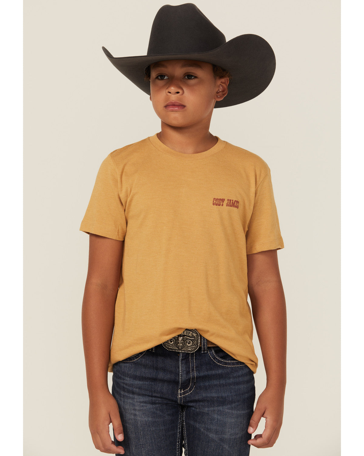 Boys' Cowboy Short Sleeve Graphic T-Shirt