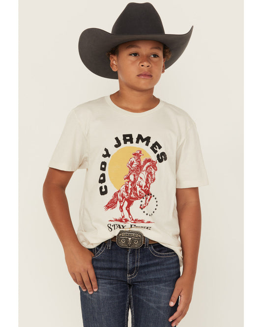 Boys' Stay Free Short Sleeve Graphic T-Shirt