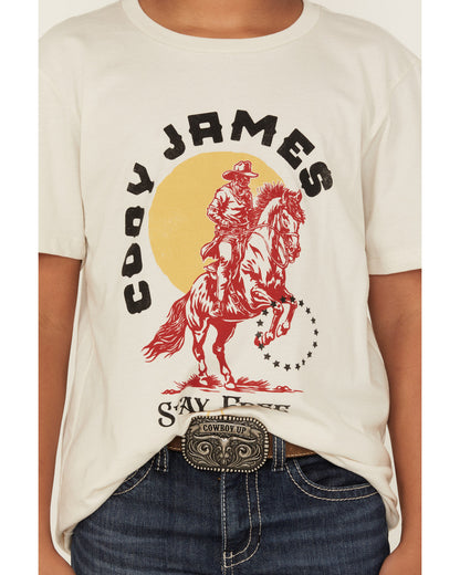 Boys' Stay Free Short Sleeve Graphic T-Shirt