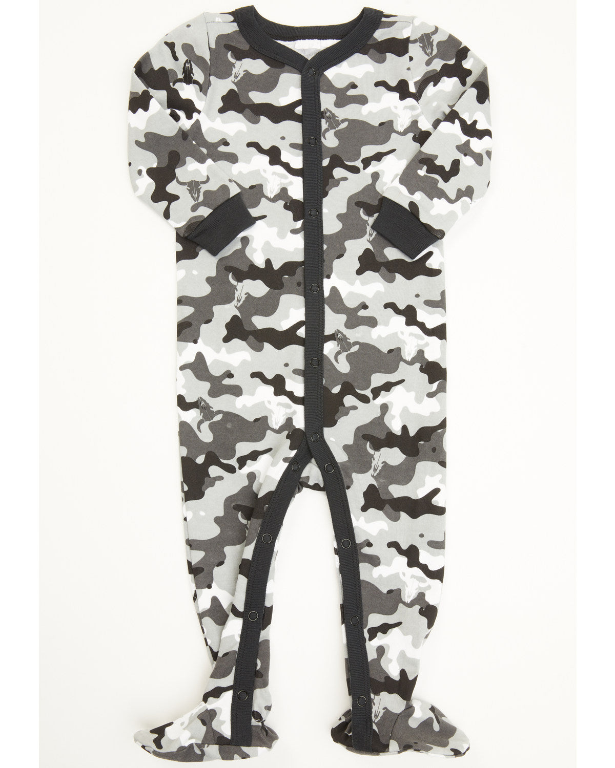 Infant Boys' Printed Jersey Steer Head & Camo Sleep Set