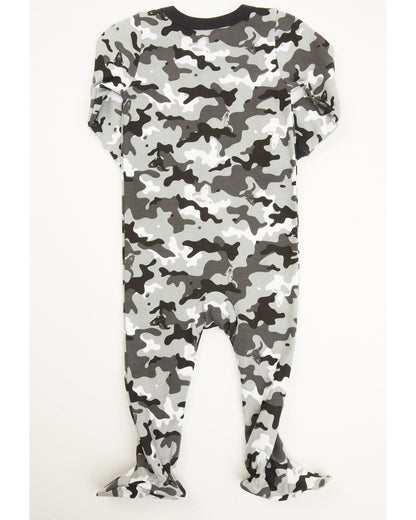 Infant Boys' Printed Jersey Steer Head & Camo Sleep Set