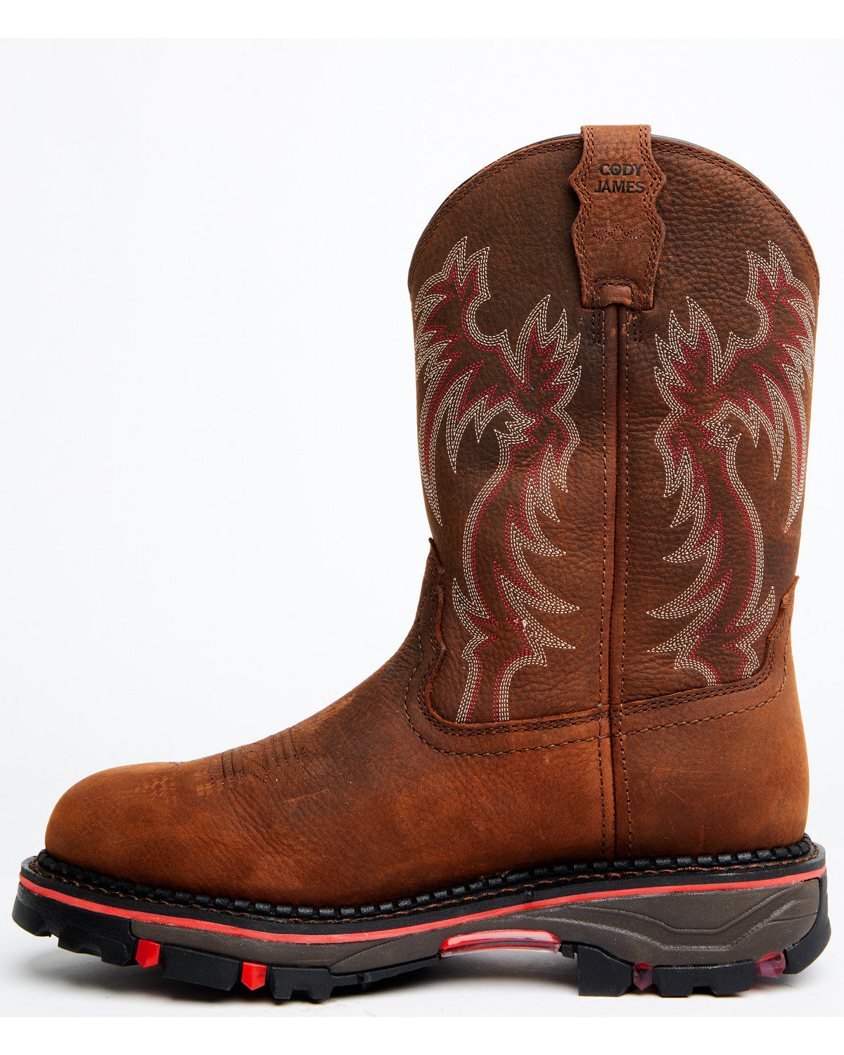 Men's 11" Decimator Dirty Dog Pull On Work Boots - Composit