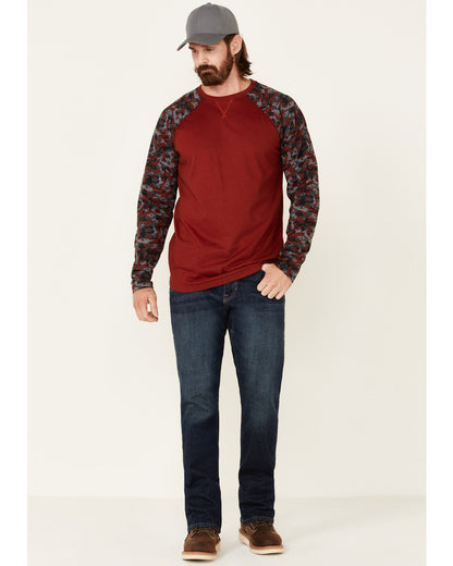 Men's FR Chili Long Sleeve Work Raglan T-Shirt