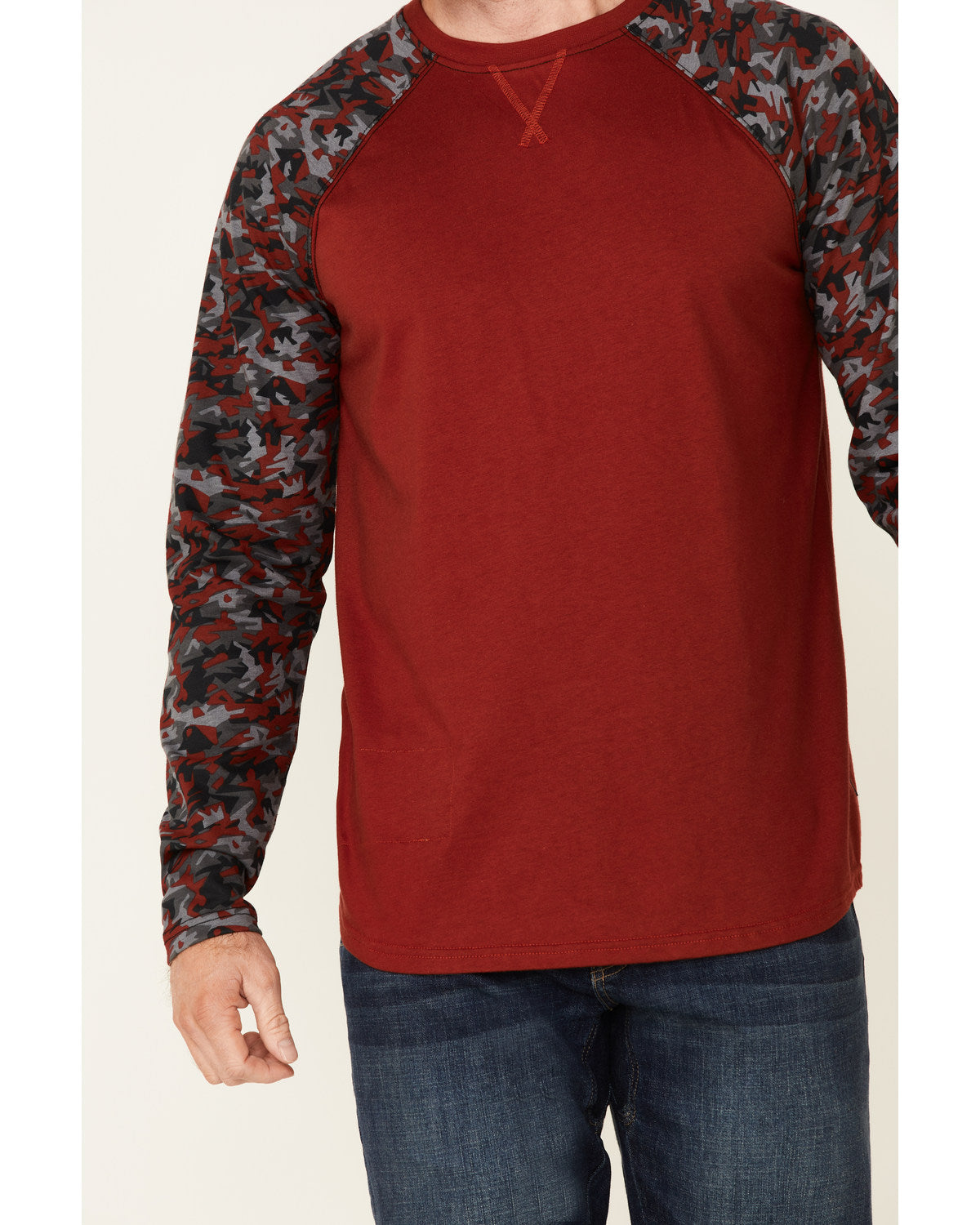 Men's FR Chili Long Sleeve Work Raglan T-Shirt