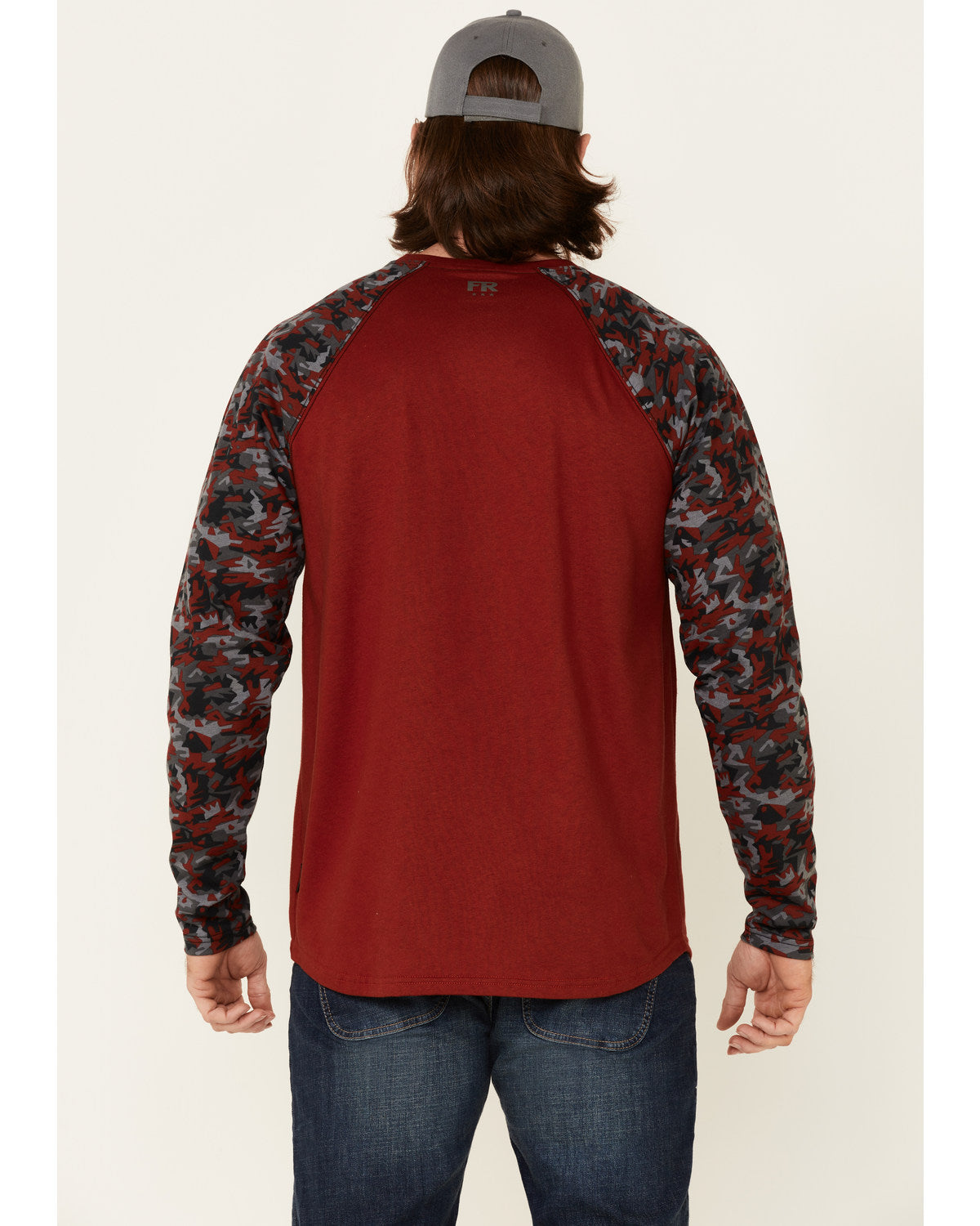 Men's FR Chili Long Sleeve Work Raglan T-Shirt