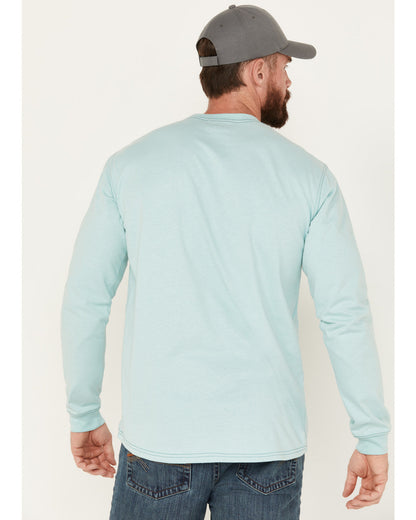 Men's FR Logo Long Sleeve Stretch Work T-Shirt