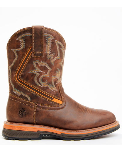 Men's 10" Disruptor Tyche Chill Zone Soft Pull-On Work Boot
